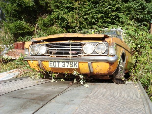 Peter Crompton’s 1972 Ford Cortina GXL